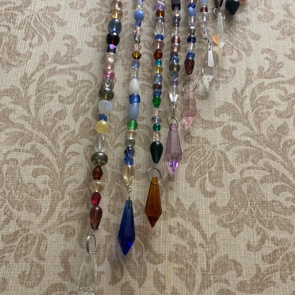 Multicolor Glass Beaded Hanging Decor - Picture 3 of 16